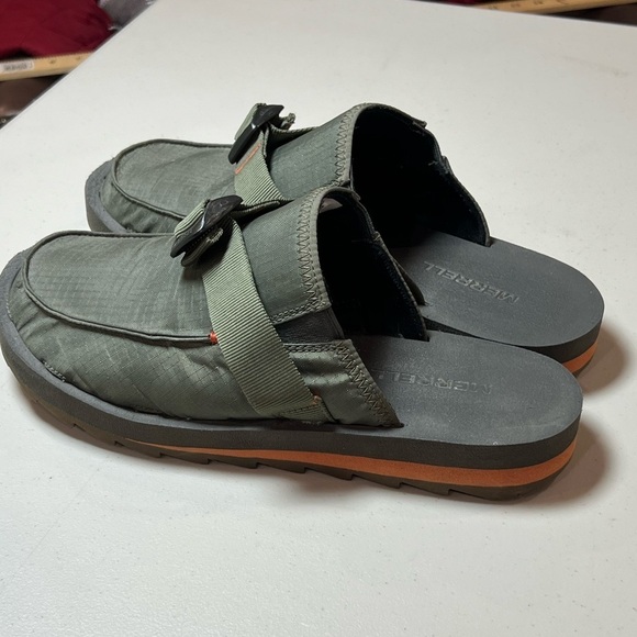 Like New Merrell Size 10 Alpine Clog Olive Unisex Sandal Slider Waterproof - Picture 4 of 12